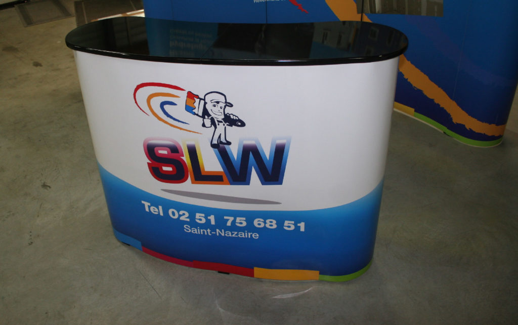 Banque d'accueil comptoir SLW